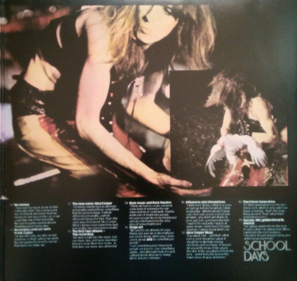 Alice Cooper : School Days - The Early Recordings (2xLP, Comp)