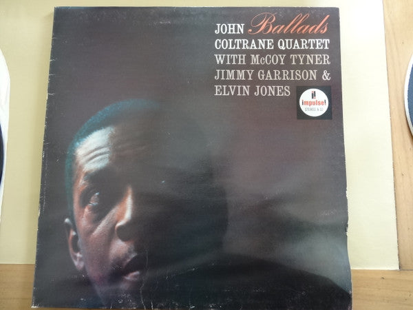 The John Coltrane Quartet : Ballads (LP, Album, RE, Gat)