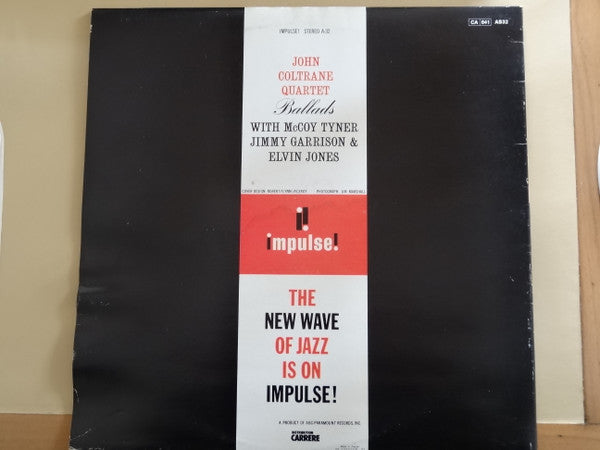 The John Coltrane Quartet : Ballads (LP, Album, RE, Gat)