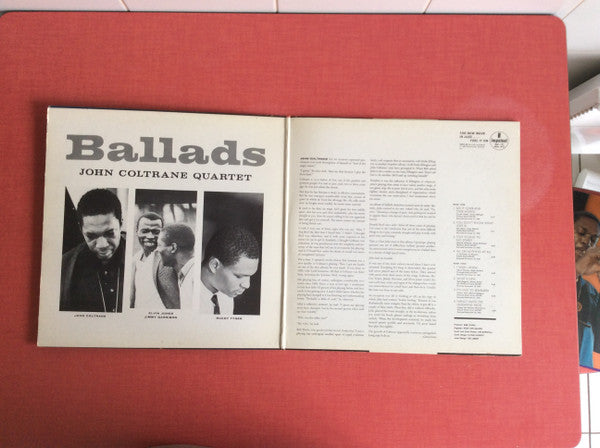 The John Coltrane Quartet : Ballads (LP, Album, RE, Gat)