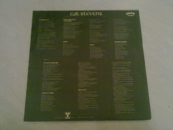 Cat Stevens : Numbers (LP, Album)