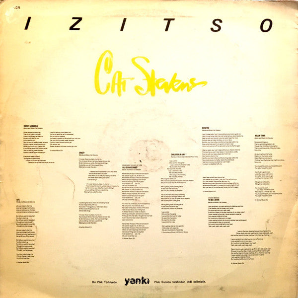 Cat Stevens : Izitso (LP, Album)