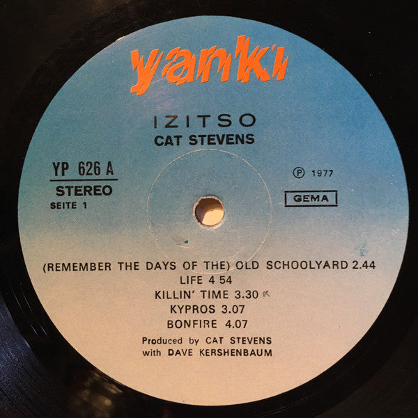 Cat Stevens : Izitso (LP, Album)