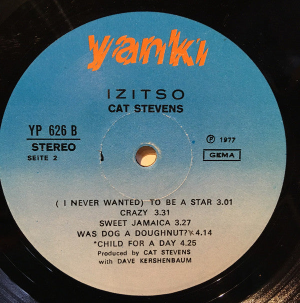 Cat Stevens : Izitso (LP, Album)