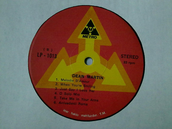 Dean Martin : Anılarımızdaki Sesler Dizisi : 7 (LP, Comp)