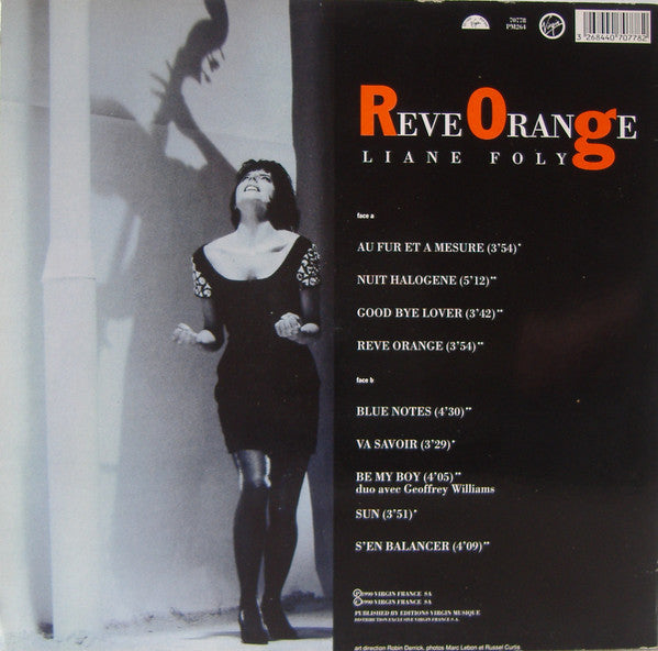 Liane Foly : Reve Orange (LP, Album)