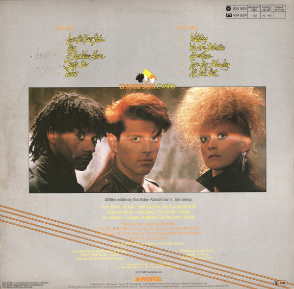Thompson Twins : Quick Step & Side Kick (LP, Album)