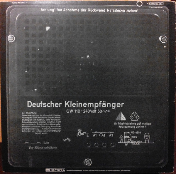 Kraftwerk : Radio-Aktivität (LP, Album)
