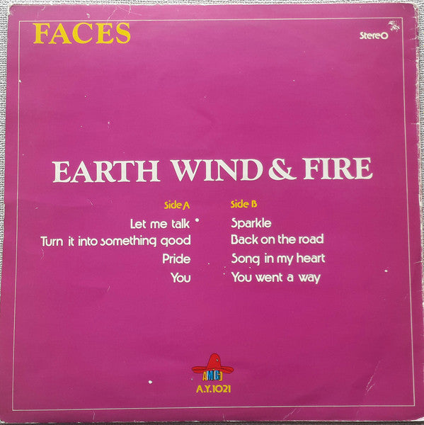 Earth, Wind & Fire : Faces (LP, Album)