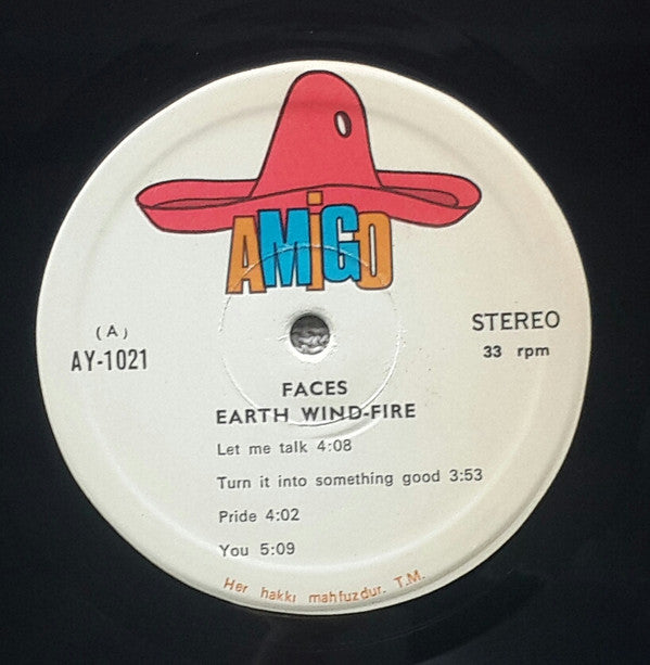 Earth, Wind & Fire : Faces (LP, Album)