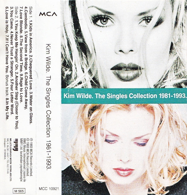 Kim Wilde : The Singles Collection 1981 - 1993 (Cass, Comp)