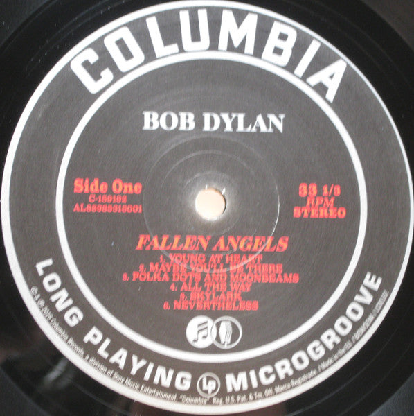 Bob Dylan : Fallen Angels (LP, Album, 140)