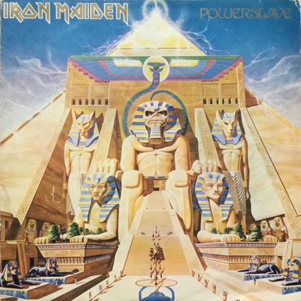 Iron Maiden : Powerslave (LP, Album, M/Print)