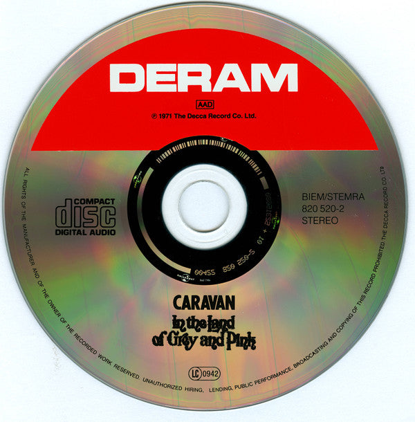 Caravan : In The Land Of Grey And Pink (CD, Album, RE, RM, EDC)