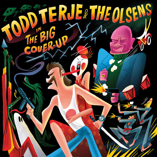 Todd Terje & The Olsens : The Big Cover-Up (2x12")