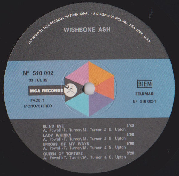 Wishbone Ash : Wishbone Ash (LP, Album)
