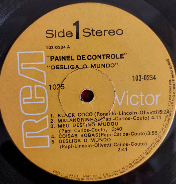 Painel De Controle : Desliga O Mundo (LP, Album)