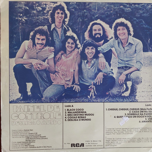 Painel De Controle : Desliga O Mundo (LP, Album)
