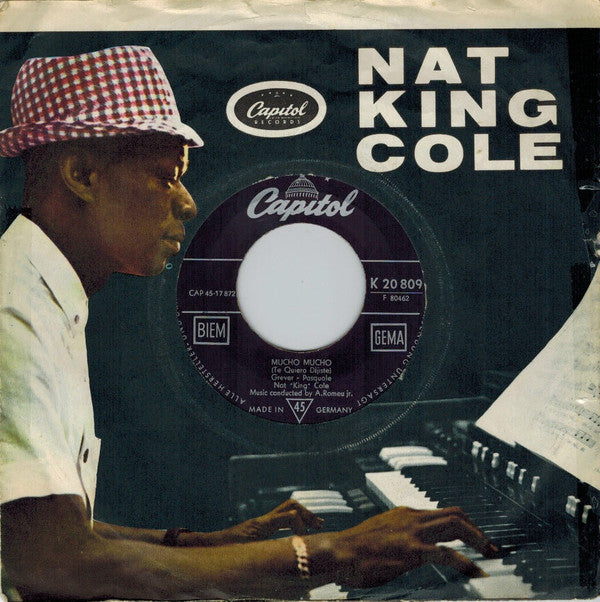 Nat King Cole : Mucho Mucho / Quizas, Quizas, Quizas (7", Single)