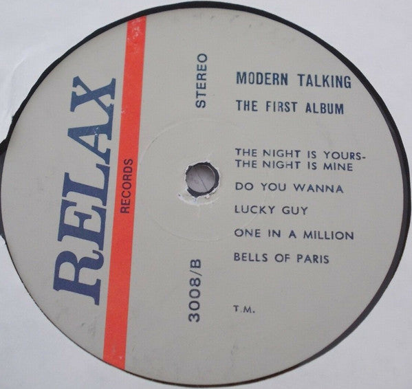 Modern Talking : The First Album (LP, Album, Cap)