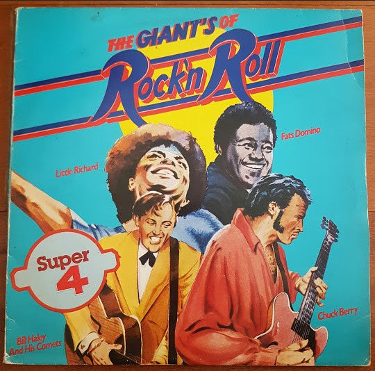 Various : The Giants Of Rock'n Roll - Super 4 (LP, Comp)