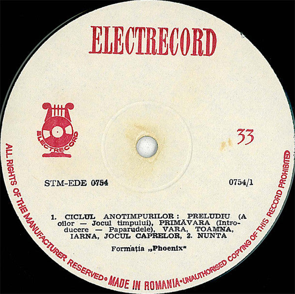 Phoenix (23) : Cei Ce Ne-au Dat Nume (LP, Album, Gat)