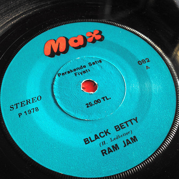 Ram Jam : Black Betty / I Should Have Known (7", Single)