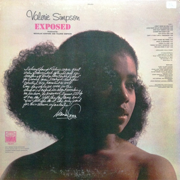 Valerie Simpson : Exposed (LP, Album)