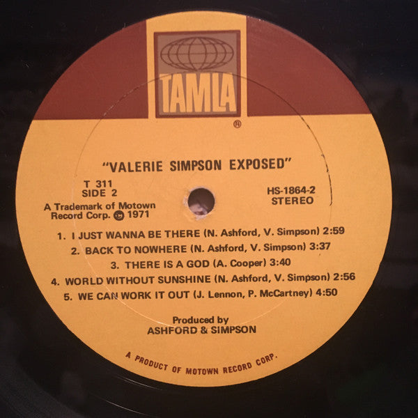 Valerie Simpson : Exposed (LP, Album)