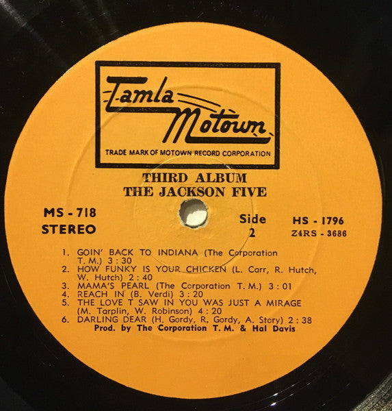 The Jackson 5 : Third Album (LP, Album)