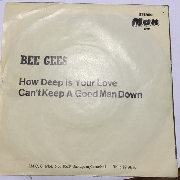 Bee Gees : How Deep Is Your Love (7", Single)