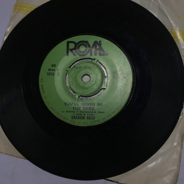 Graham Nash : Prison Song (7")