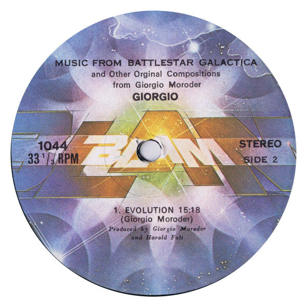 Giorgio Moroder : Music From "Battlestar Galactica" And Other Original Compositions (LP, Album, P/Mixed)