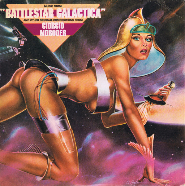 Giorgio Moroder : Music From "Battlestar Galactica" And Other Original Compositions (LP, Album, P/Mixed)