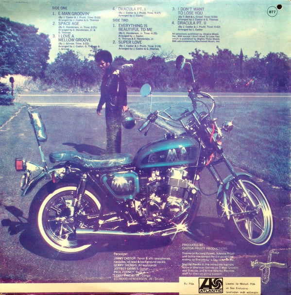 The Jimmy Castor Bunch Featuring The Everything Man : E-Man Groovin' (LP, Album)