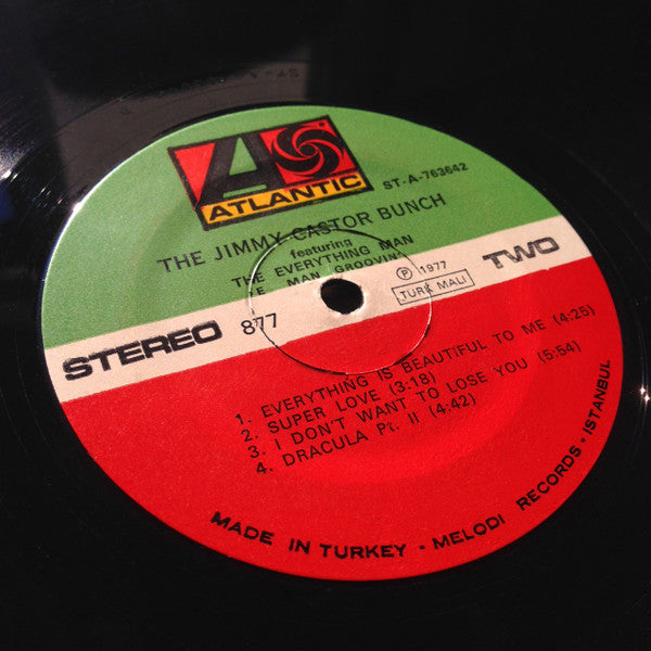The Jimmy Castor Bunch Featuring The Everything Man : E-Man Groovin' (LP, Album)