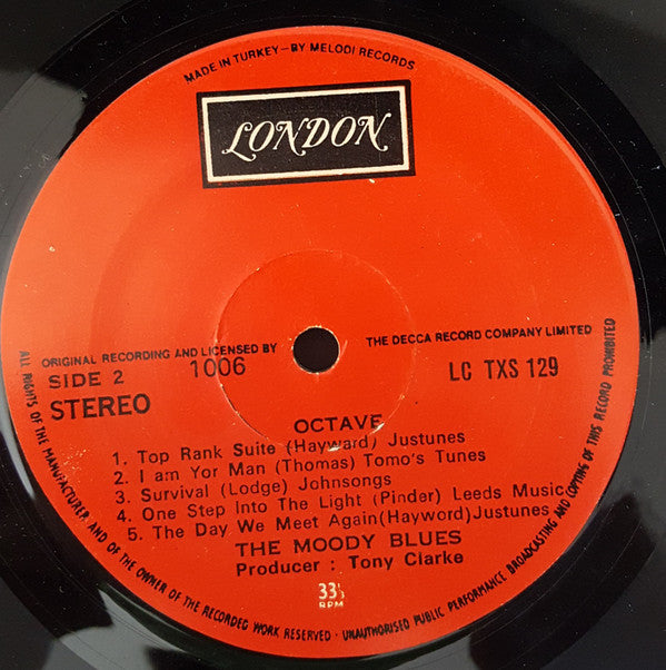 The Moody Blues : Octave (LP, Album)