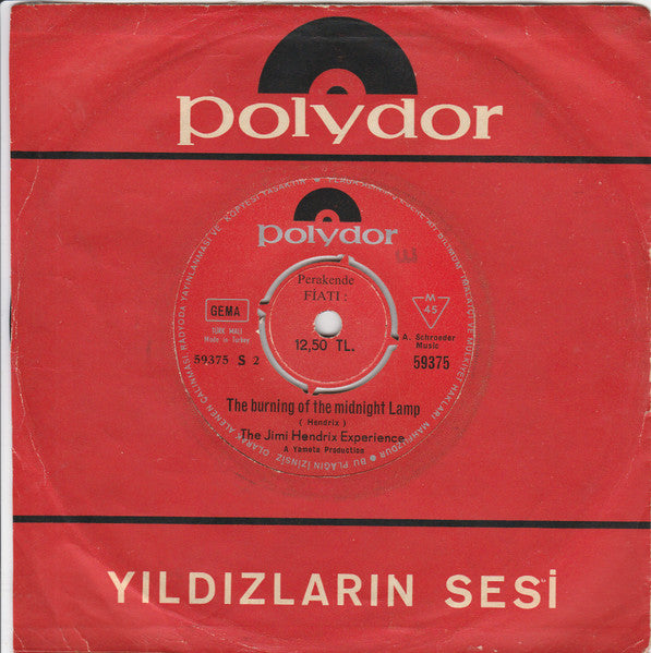 The Jimi Hendrix Experience : Let Me Light Your Fire (7", Single)