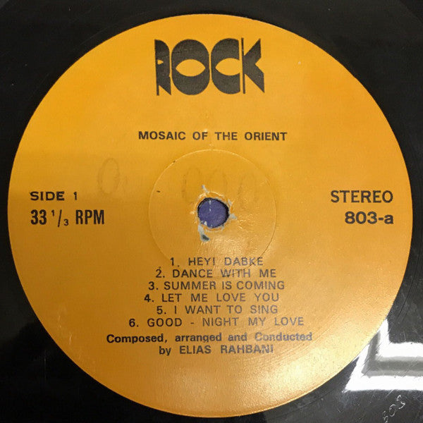 Elias Rahbani : Mosaic Of The Orient Vol. 2 (LP, Album)