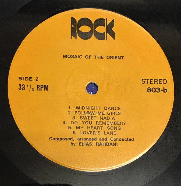 Elias Rahbani : Mosaic Of The Orient Vol. 2 (LP, Album)