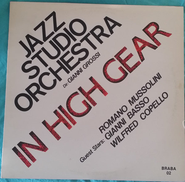 Jazz Studio Orchestra : In High Gear (LP, Album)