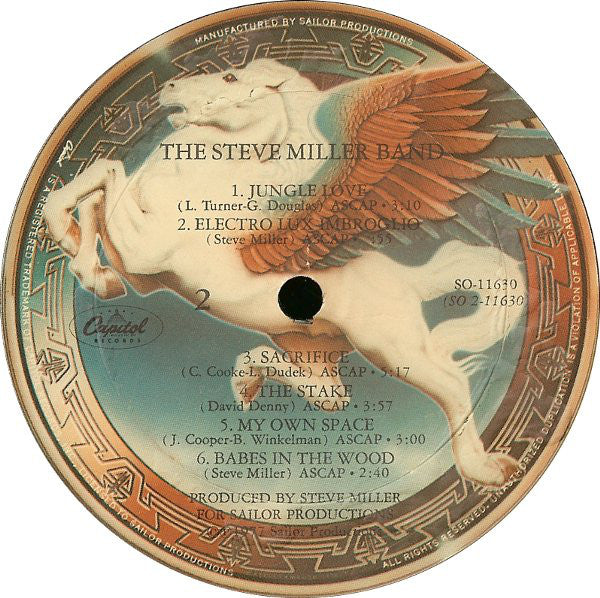 Steve Miller Band : Book Of Dreams (LP, Album, NAM)
