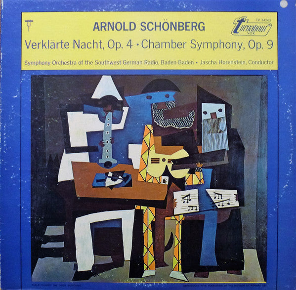 Arnold Schönberg* - Symphony Orchestra Of The Southwest German Radio, Baden-Baden* • Jascha Horenstein - Verklaerte Nacht, Op. 4 • Chamber Symphony, Op. 9 (LP, Album)