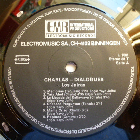 Los Jairas : Charlas - Dialogues (LP, Album)