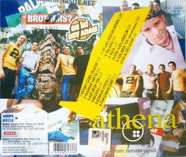 Athena (4) : Tam Zamanı Şimdi (CD, Album, RE)