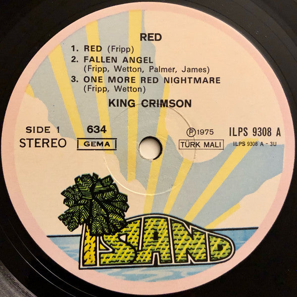 King Crimson : Red (LP, Album)