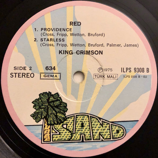 King Crimson : Red (LP, Album)