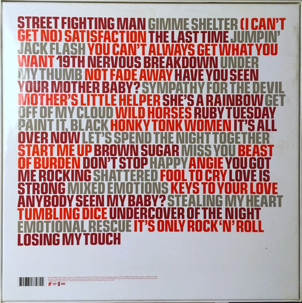 The Rolling Stones : Forty Licks (Box, Ltd + 2xCD, Comp, RM, 12x)