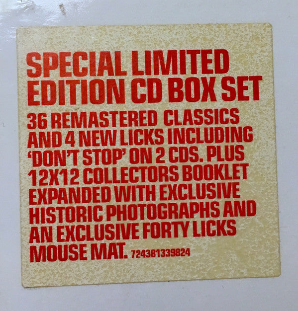 The Rolling Stones : Forty Licks (Box, Ltd + 2xCD, Comp, RM, 12x)