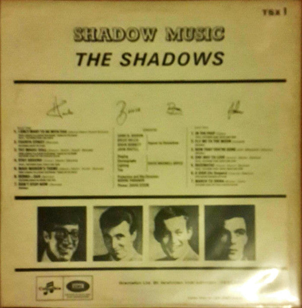 The Shadows : Shadow Music (LP, Album, Mono)